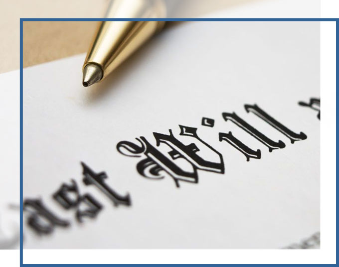 Last Will & Testament with Pen | Wills & Trusts Lawyer GD&C Law